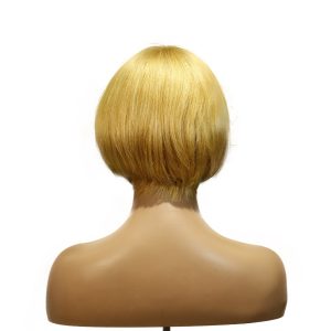 center wig machine made #27 wig remy hair h009