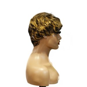 center wig machine made wig remy hair h030