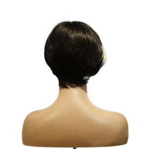 center wig machine made #27 wig remy hair h016