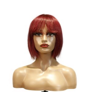 Home center wig machine made color wig remy hair
