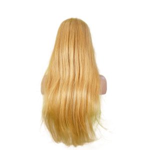center wig 13x4 straight lace front wig 27 honey blonde remy hair